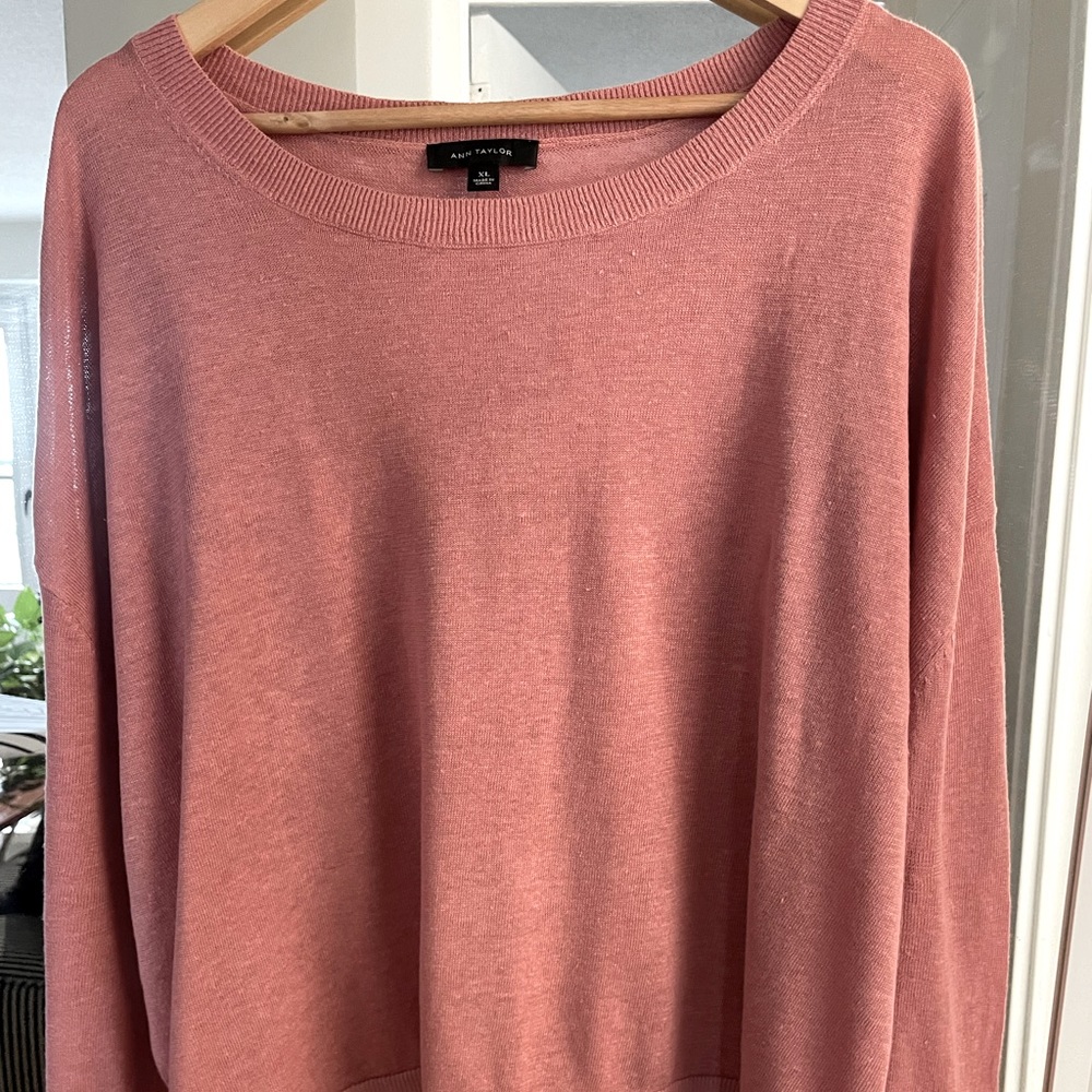 Ann Taylor Linen Top